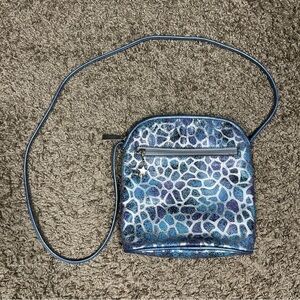 Vintage Paul Joseph Genuine Leather Leopard Purse